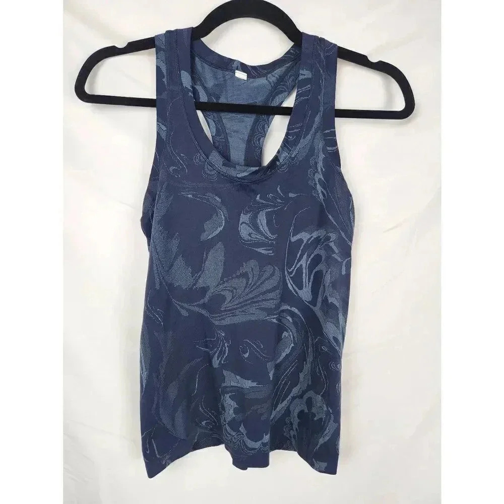 Athleta Racerback Tank Top Blue Size Small or Extra Small